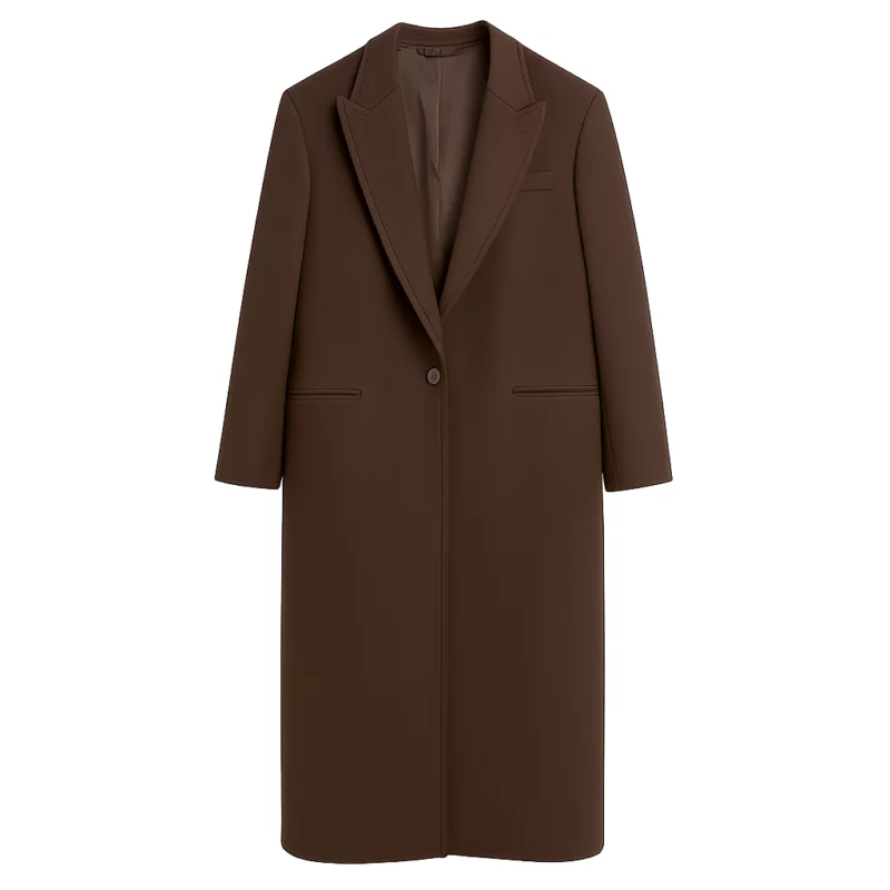 Claudia The Celebrity Traitors Brown Coat
