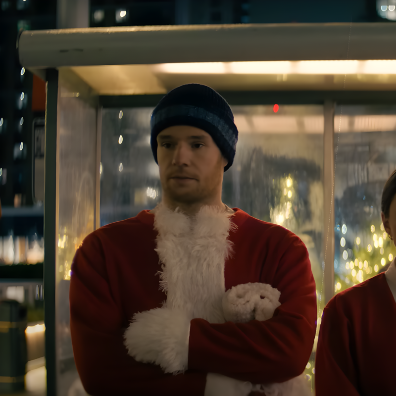 Connor Swindells Bell Heist Christmas Suit