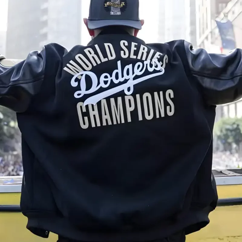 Dave Roberts Dodgers Parade Jacket