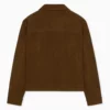 Die My Love Premiere Robert Pattinson Brown Suede Jacket