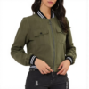 DomiNque Perry Unexpected Christmas 2025 Marissa Green Bomber Jacket
