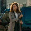 Ella McCay Emma Mackey Trench Coat