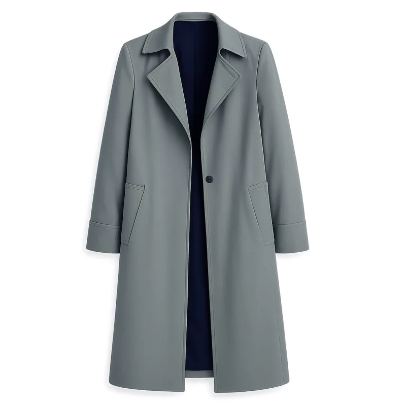 Ella McCay Mackey Trench Coat