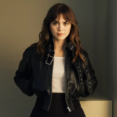 Emilia Jones Charlie Harper Jacket