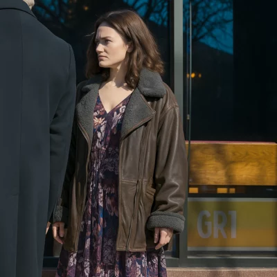Emma Mackey Ella McCay Jacket