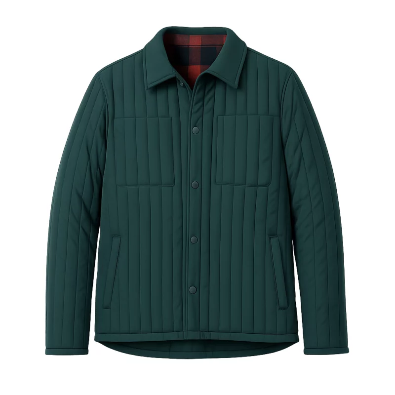 Finding Mr. Christmas S02 Jonathan Bennett Green Puffer Jacket