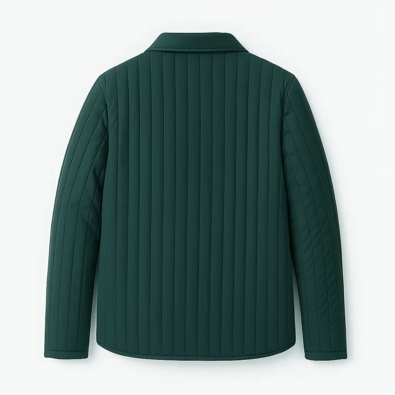 Finding Mr. Christmas S03 Jonathan Bennett Green Puffer Jacket