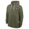 Front Cleveland Browns Salute to Service Dillon Gabriel Hoodie