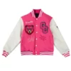 Gag City Pink Varsity Jacket