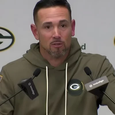 Green Bay Packers Salute to Service Matt LaFleur Hoodie