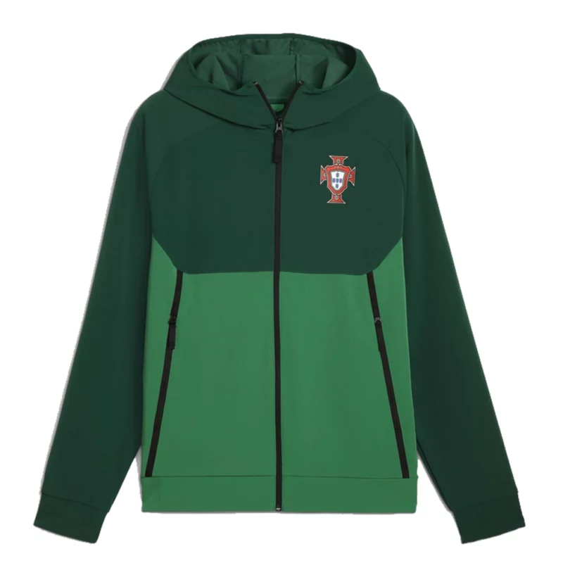 Green Hooded Jacket