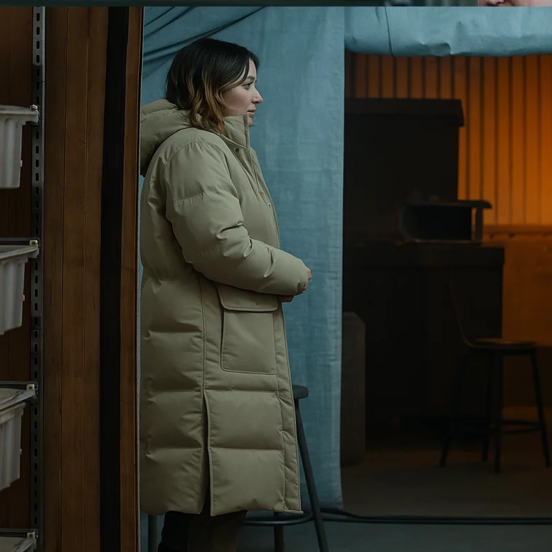 Haley Bennett Last Frontier Coat