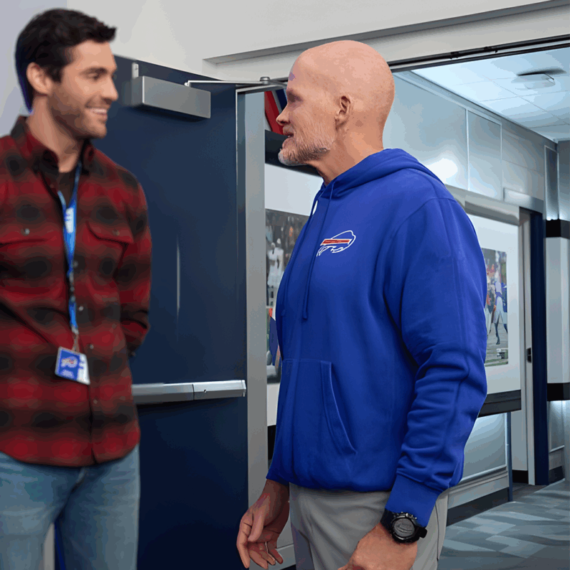 Holiday Touchdown A Bills Love Story McDermott Hoodie