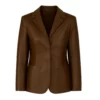 Isabel May 7 Leather Blazer