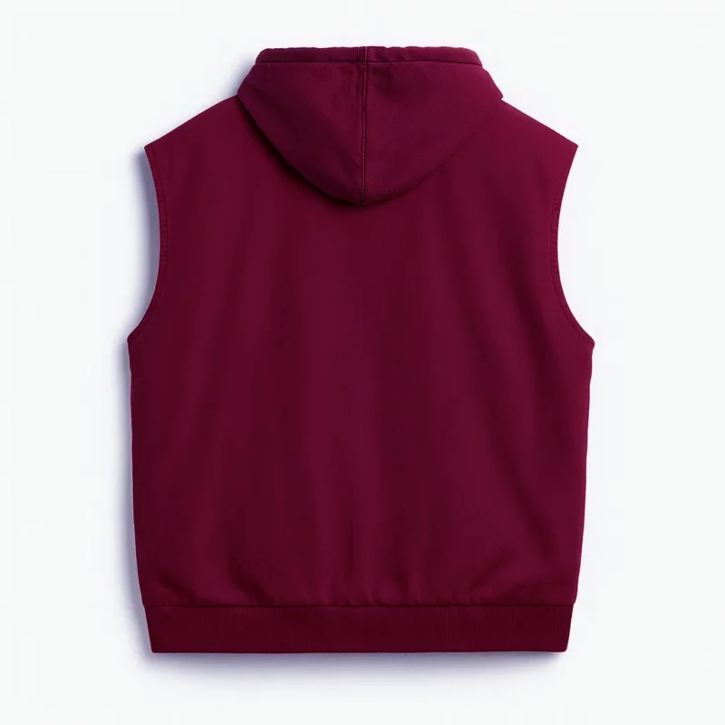 Jackson Die My Love Robert Pattinson Red Hooded Vest
