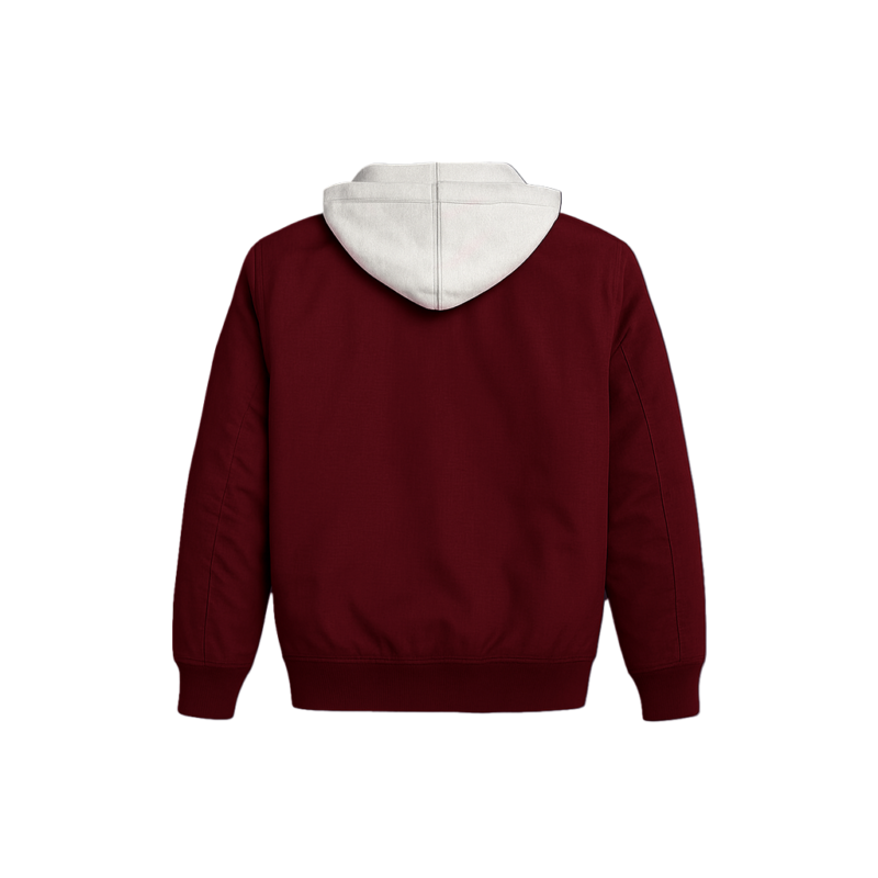 Jake Phelps Christmas Above The Clouds 2025 Tyler Hynes Maroon Bomber Jacket