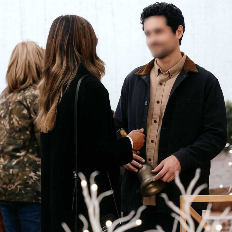Jana Kramer Kingsburyâ€™s the Christmas Ring Coat