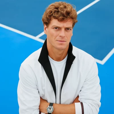 Jannik Sinner Ambassador White Jacket
