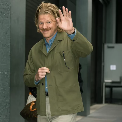 Jesse Plemons Bugonia Premiere Jacket