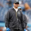 Jim Harbaugh Los Angeles Chargers Hoodie