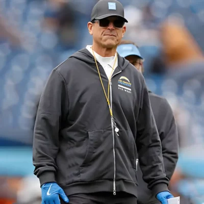 Jim Harbaugh Los Angeles Chargers Hoodie
