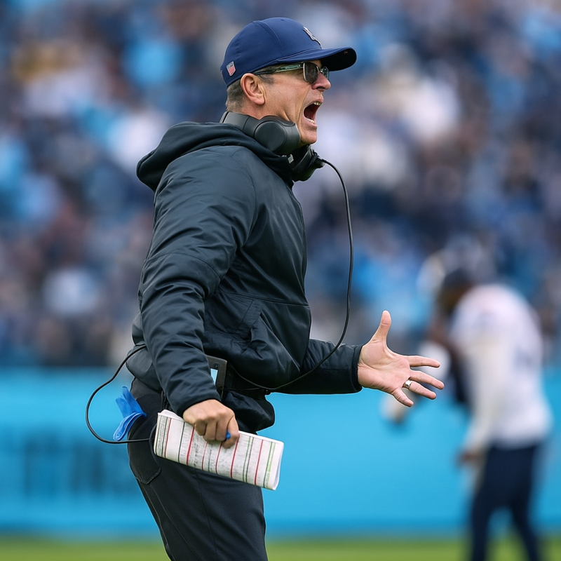 Jim Harbaugh Los Chargers Jacket