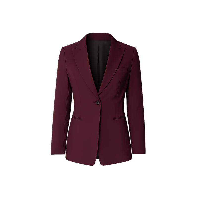 Julie A Man On The Inside S02 Lilah Richcreek Estrada Purple Blazer