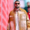 Kelce Chiefs 2025 Orange Jacket