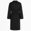 Kendall SoHo NYC Black Wrap Coat