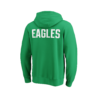 Kevin Patullo Philadelphia Eagles Sideline Hoodie BACk
