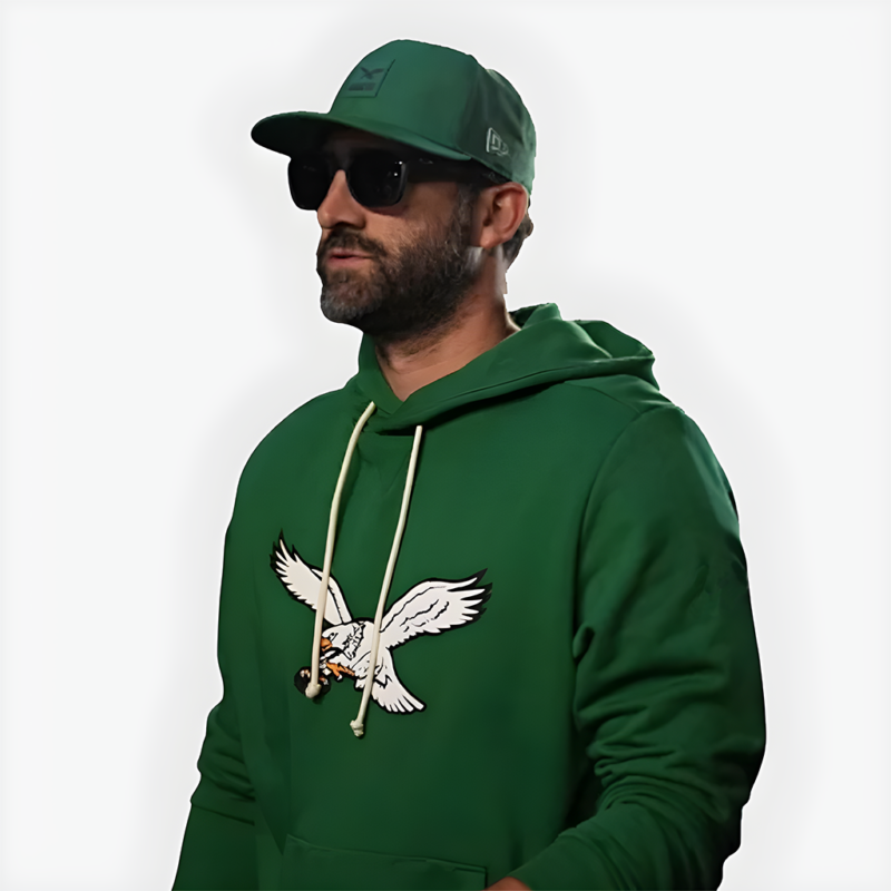 Kevin Patullo Philadelphia Eagles Sideline Hoodie W.Background