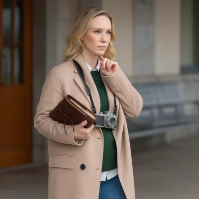 Laci J Mailey An Alpine Holiday Coat