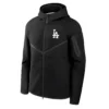 Los Angeles Dodgers Black Hooded Jacket