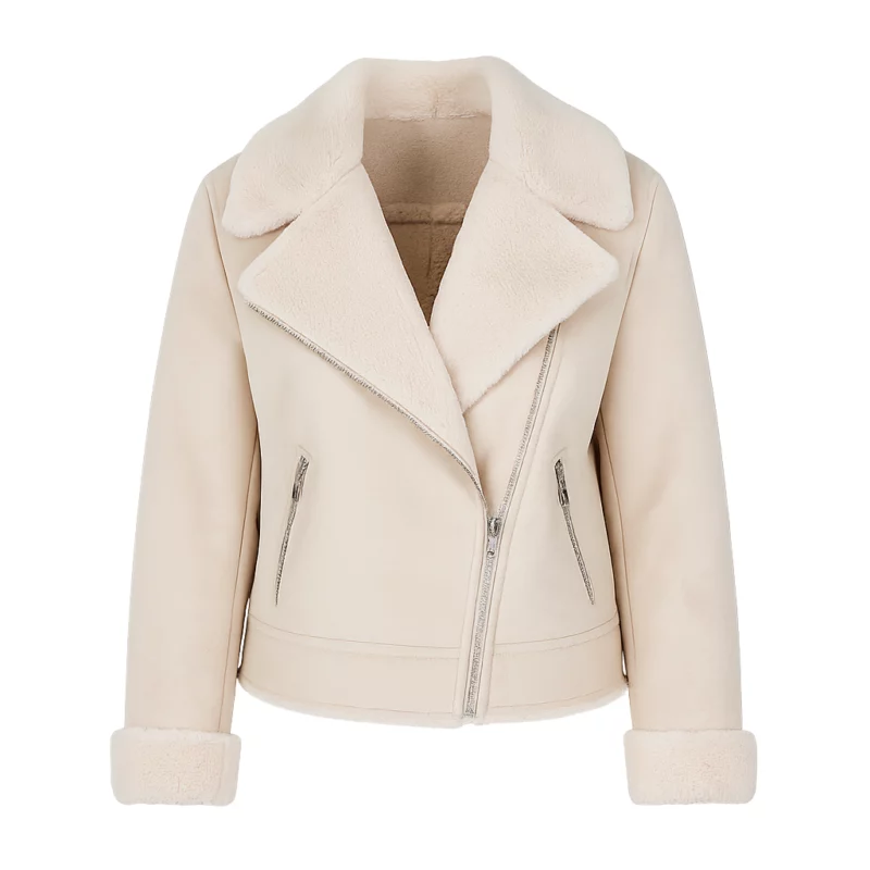Lucy Tidings For The Season 2025 Tamera Mowry Housley Leather Jacket