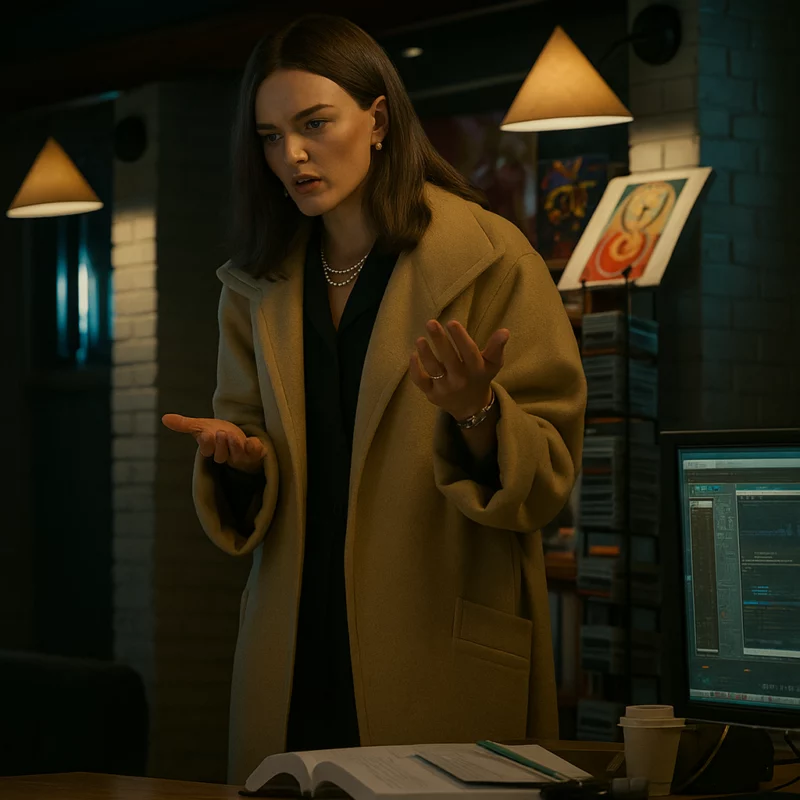 Mackey Ella McCay Brown Coat