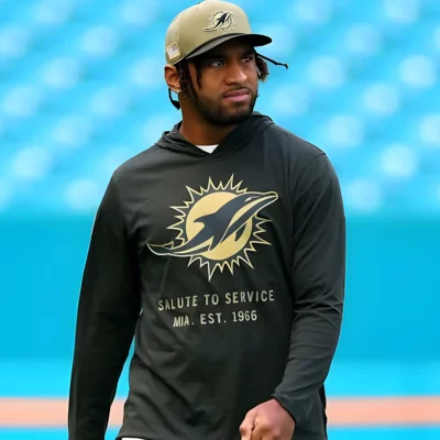Miami Dolphins Salute To Service Tua Tagovailoa Hoodie