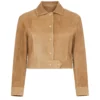 Morgan Nobody Wants This S02 Justine Lupe Brown Suede Jacket
