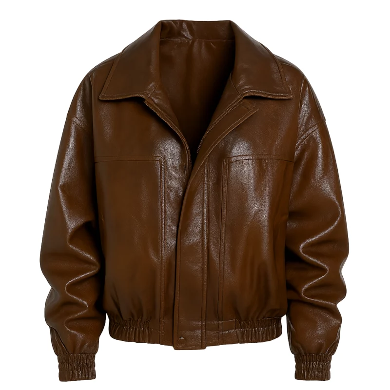 NYC Taylor Brown Leather Jacket