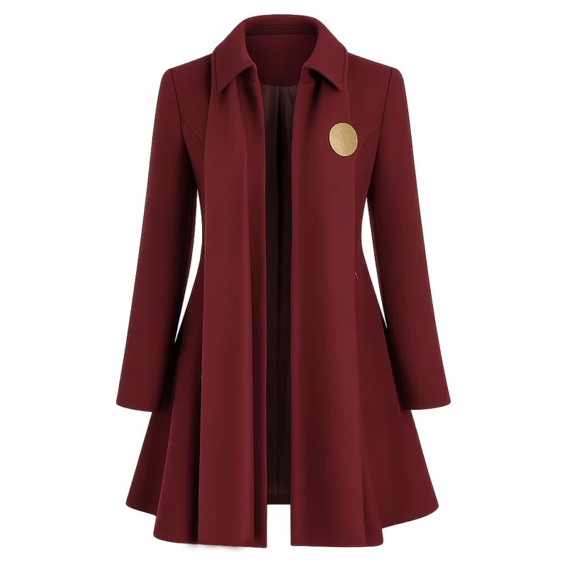 Nazneen Contractor Christmas Ring Coat