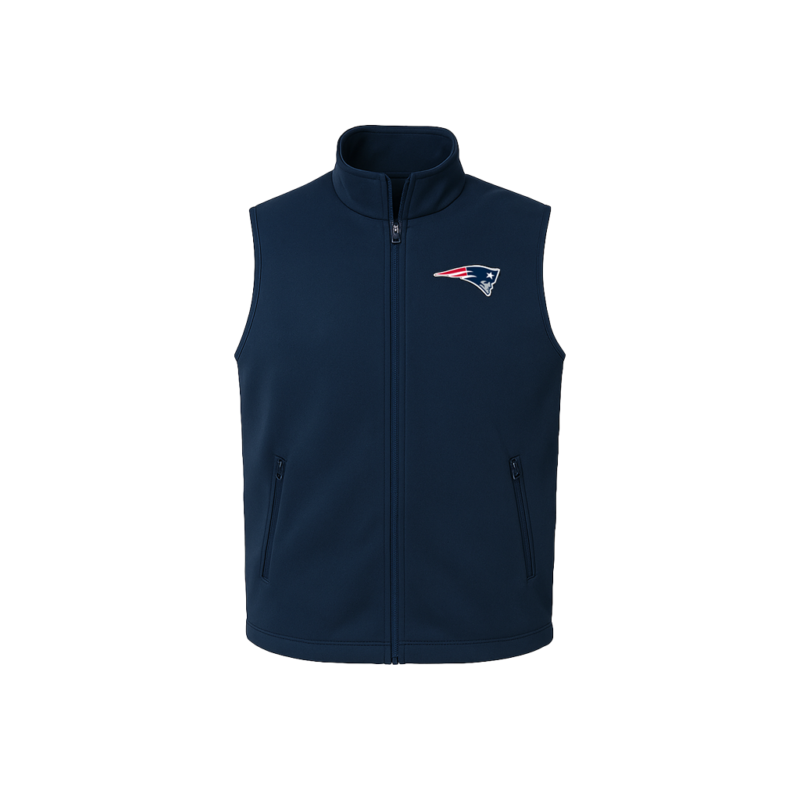 New England Patriots 2025 Coach Mike Vrabel Black Vest