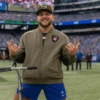 New York Giants Salute to Service Cam Skattebo Jacket