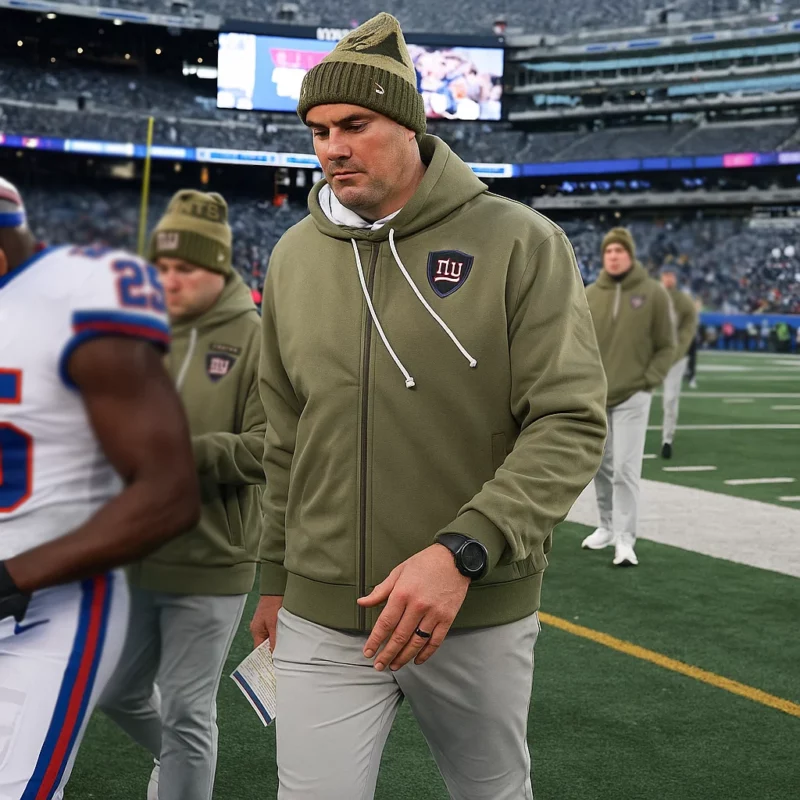 New York Giants Salute to Service Mike Kafka Jacket