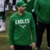 Nick Sirianni Eagles Kelly Green Hoodie