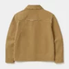 Nicole Power Hudson and Rex S08 Sloane Castle Beige Suede Jacket