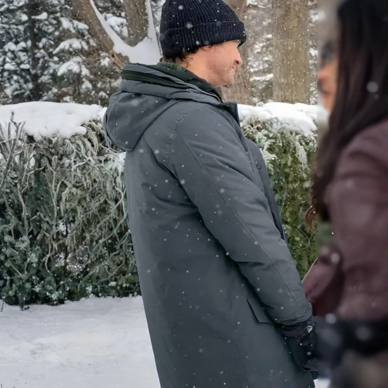 Oliver Hudson Merry Little Ex-Mas Coat