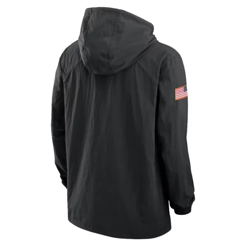 Oregon Ducks Military Appreciation Black Jacket