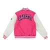 Pink Varsity Jacket