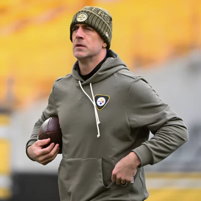Pittsburgh Steelers Salute to Service Aaron Rodgers Green Hoodie