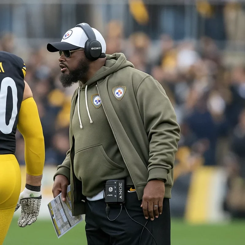 Pittsburgh Steelers Salute to Service Mike Tomlin Jacket