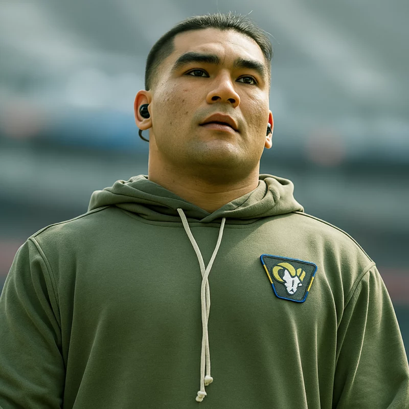 Puka Nacua Green Hoodie